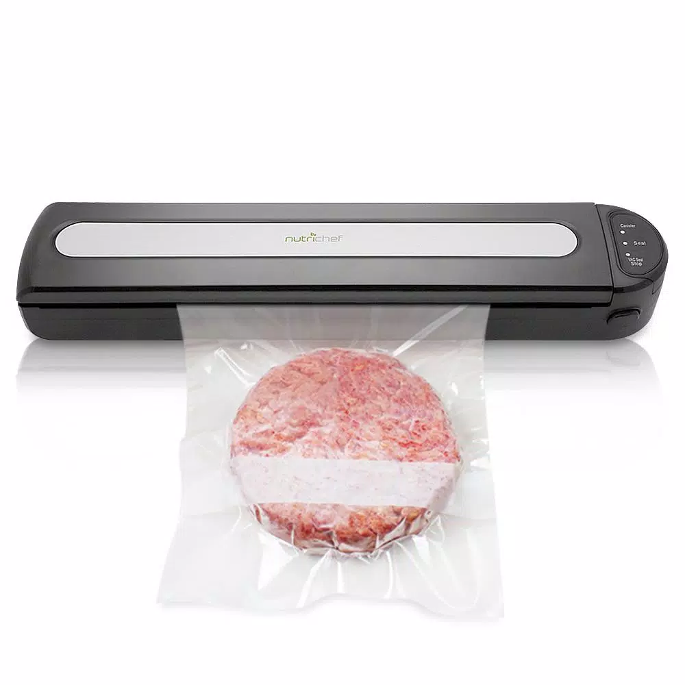 Hot Sale β NutriChef White Kitchen Food Vacuum Sealer β Compact Electric Air Sealing Preserver System With Reusable Vacuum Food Bags π - Image 6