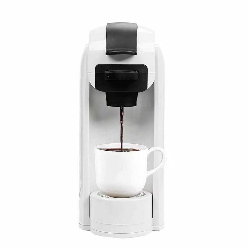 New π€© Boyel Living White 1000-Watt 4-Cups Coffee Machine Single Serve Coffee Maker π