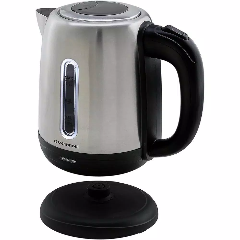 Top 10 π Ovente 5-Cup Stainless Steel Electric Kettle, BPA-Free, Concealed Heating Element, Auto Shut Off & Boil-Dry Protection 𧨠- Image 4