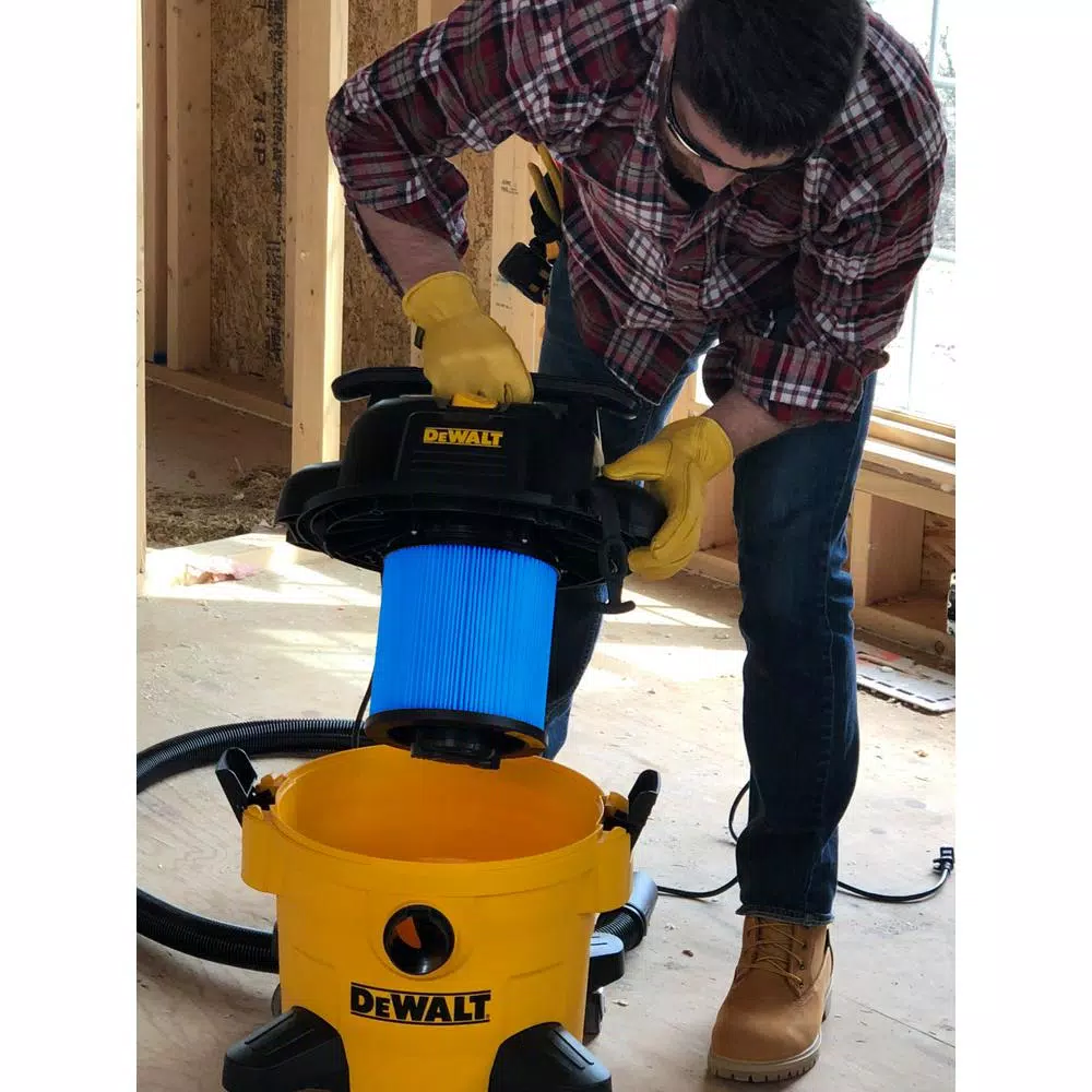Cheap ❤️ DEWALT 6 Gal. To 16 Gal. Cartridge Filter For High Efficiency Wet/Dry Vacuum 🎉 - Image 2