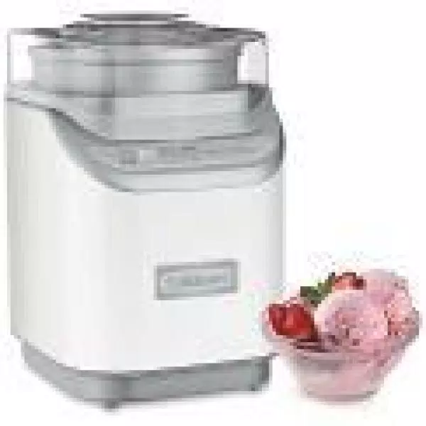 Hot Sale π Cuisinart Cool Creations 2 Qt. White Electric Ice Cream Maker With Recipe Booklet β - Image 2
