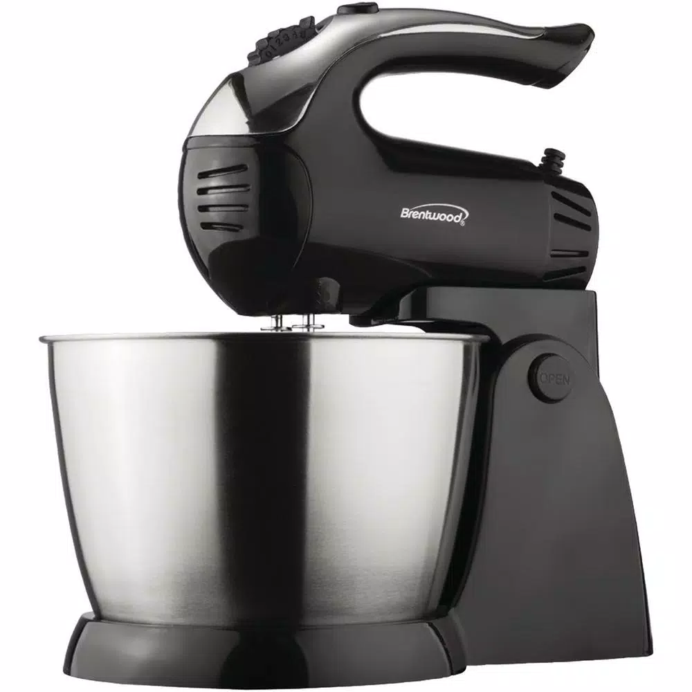 Best reviews of 👍 Brentwood 3 Qt. 5-Speed Stand Mixer With Steel Bowl 👏