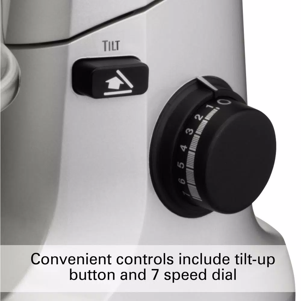 Cheapest 🌟 Hamilton Beach 4 Qt. 7-Speed Stainless Steel Stand Mixer With Flat Beater, Dough Hook And Whisk ✔️ - Image 3