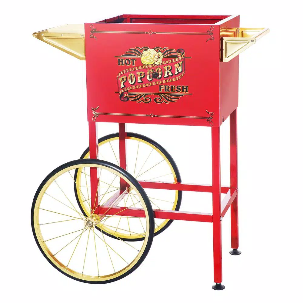Wholesale 😉 Great Northern 8 Oz. Red Replacement Cart / Stand For Princeton Style Popcorn Machine 🔥